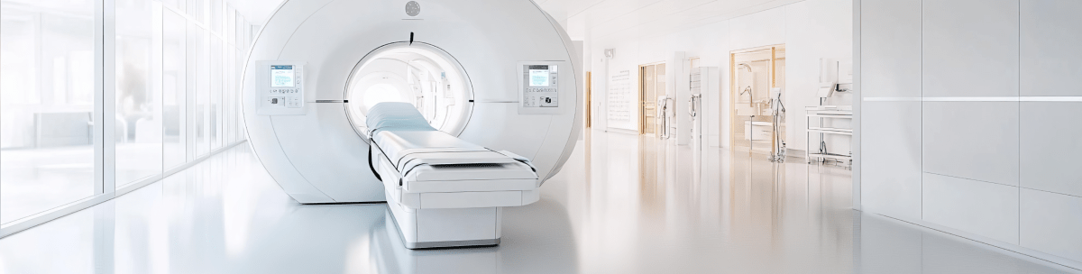 A medical device is stationed in the room, ready to assist with essential healthcare tasks. by Standex Detect